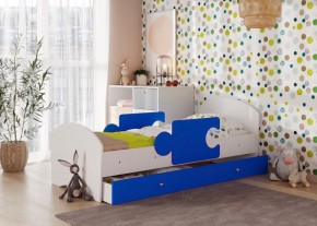 Кровать "Мозайка" на щитах + бортики + ящики в Невьянске - nevyansk.ok-mebel.com | фото 3