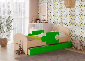 Кровать "Мозайка" на щитах + бортики + ящики в Невьянске - nevyansk.ok-mebel.com | фото 4