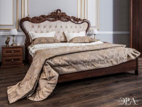 Кровать с мягким изголовьем Афина 1600 (караваджо) в Невьянске - nevyansk.ok-mebel.com | фото