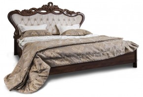 Кровать с мягким изголовьем Афина 1600 (караваджо) ламели в Невьянске - nevyansk.ok-mebel.com | фото
