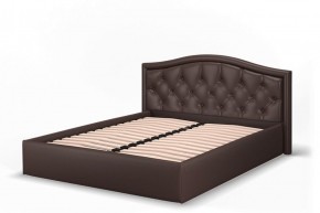 Кровать Стелла 1600*2000 NEO 08 (коричневый) в Невьянске - nevyansk.ok-mebel.com | фото 3