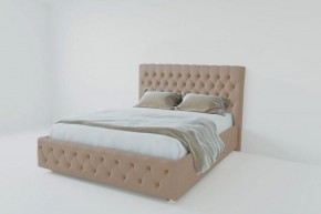 Кровать Версаль 1200 без основания (велюр серый) в Невьянске - nevyansk.ok-mebel.com | фото