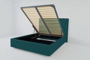 Кровать Версаль с ПМ 2000 (велюр бирюзовая) в Невьянске - nevyansk.ok-mebel.com | фото 2