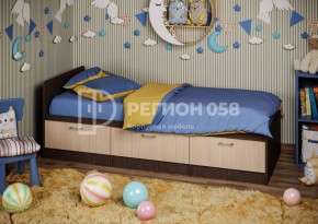 Кровать Юниор-5 ЛДСП в Невьянске - nevyansk.ok-mebel.com | фото