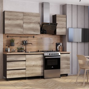 Кухня Энигма 1.6 м (венге/дуб каньон) в Невьянске - nevyansk.ok-mebel.com | фото