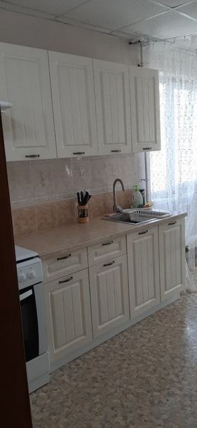 Кухня модульная Луксор серый-кремовый в Невьянске - nevyansk.ok-mebel.com | фото 5