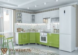 Кухонный гарнитур СВ Волна в Невьянске - nevyansk.ok-mebel.com | фото 4