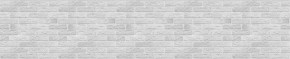 Кухонный фартук 610х3000х1,5 (композит) КМ Кирпич серый в Невьянске - nevyansk.ok-mebel.com | фото
