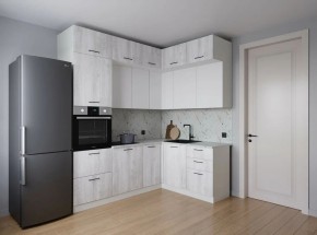 Кухонный гарнитур Бланка 2200*1700 (Стол. 38мм) в Невьянске - nevyansk.ok-mebel.com | фото