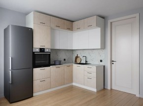Кухонный гарнитур Демо 2200*1700 (Стол. 38мм) в Невьянске - nevyansk.ok-mebel.com | фото