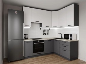 Кухонный гарнитур Меренга 2200*1600 h950 (Стол. 38мм) в Невьянске - nevyansk.ok-mebel.com | фото