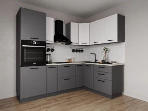 Кухонный гарнитур Меренга 2400*1600 (Стол. 38мм) в Невьянске - nevyansk.ok-mebel.com | фото