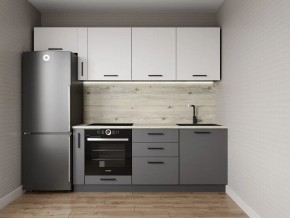 Кухонный гарнитур Меренга 2550 (Стол. 26мм) в Невьянске - nevyansk.ok-mebel.com | фото