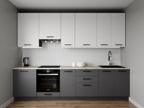 Кухонный гарнитур Меренга 3000 h950 (Стол. 38мм) в Невьянске - nevyansk.ok-mebel.com | фото