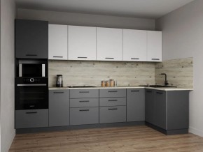 Кухонный гарнитур Меренга 3200*1400 (Стол. 38 мм) в Невьянске - nevyansk.ok-mebel.com | фото