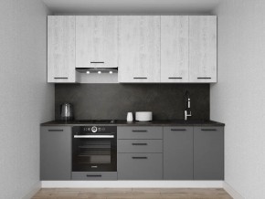 Кухонный гарнитур Санторини 2400 h950 (Стол. 26мм) в Невьянске - nevyansk.ok-mebel.com | фото