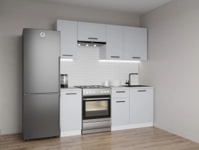 Кухонный гарнитур Смоки 2000 (Стол. 26мм) в Невьянске - nevyansk.ok-mebel.com | фото