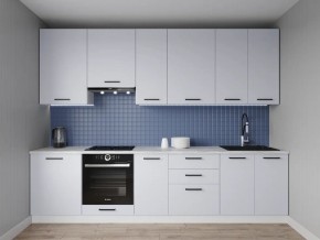 Кухонный гарнитур Смоки 2400 h950 (Стол. 38 мм) в Невьянске - nevyansk.ok-mebel.com | фото