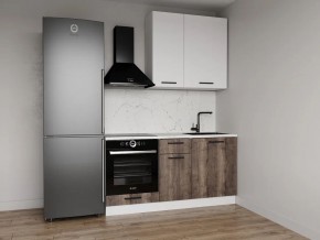 Кухонный гарнитур Старое Дерево 1600 h950 (Стол. 38мм) в Невьянске - nevyansk.ok-mebel.com | фото