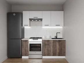 Кухонный гарнитур Старое Дерево 1800 (Стол. 38мм) в Невьянске - nevyansk.ok-mebel.com | фото