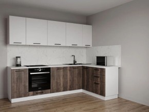 Кухонный гарнитур Старое Дерево 2600*1600 (Стол. 38мм) в Невьянске - nevyansk.ok-mebel.com | фото