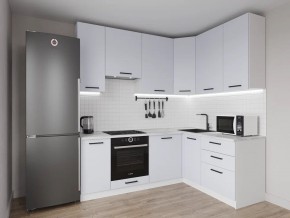 Кухонный гарнитур угловой Смоки 2200*1600 h950 (Стол. 38мм) в Невьянске - nevyansk.ok-mebel.com | фото