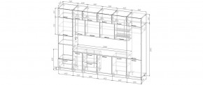 Кухонный гарнитур Умбра 3400 (Стол. 26мм) в Невьянске - nevyansk.ok-mebel.com | фото 2