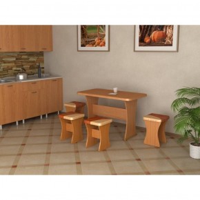 Кухонный стол и 4 табурета Титул в Невьянске - nevyansk.ok-mebel.com | фото