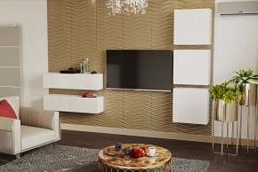 ЛИНДА Гостиная (Белый/Белый) в Невьянске - nevyansk.ok-mebel.com | фото 4