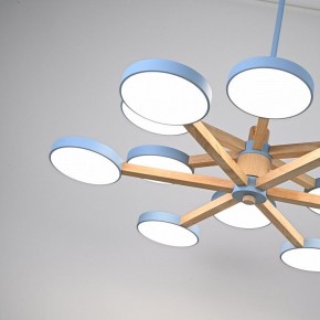 Люстра на штанге Imperiumloft TURNA Blue TURNA-DBL01 в Невьянске - nevyansk.ok-mebel.com | фото 6