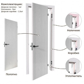 Межкомнатная дверь Bolivar Каньон браун (комплект) в Невьянске - nevyansk.ok-mebel.com | фото 4