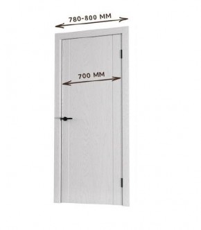 Межкомнатная дверь Bolivar Роялвуд белый (комплект) 700 в Невьянске - nevyansk.ok-mebel.com | фото