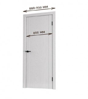 Межкомнатная дверь Bolivar Роялвуд белый (комплект) 800 в Невьянске - nevyansk.ok-mebel.com | фото