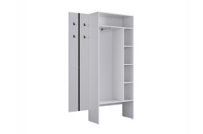 МЕРСИ Прихожая (модульная) белое дерево в Невьянске - nevyansk.ok-mebel.com | фото 7