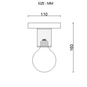 Накладной светильник Imperiumloft RH Utilitaire Socket 48,071 в Невьянске - nevyansk.ok-mebel.com | фото 7