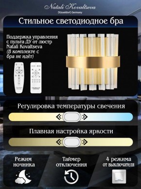 Накладной светильник Natali Kovaltseva ROYALTON LED LAMPS 81125/1W в Невьянске - nevyansk.ok-mebel.com | фото 6