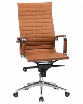 Офисное кресло для руководителей DOBRIN CLARK LMR-101F светло-коричневый №321 в Невьянске - nevyansk.ok-mebel.com | фото