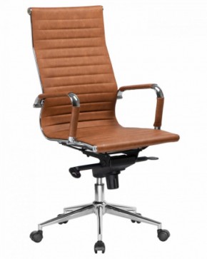 Офисное кресло для руководителей DOBRIN CLARK LMR-101F светло-коричневый №321 в Невьянске - nevyansk.ok-mebel.com | фото 2