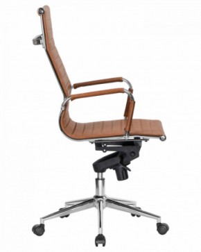 Офисное кресло для руководителей DOBRIN CLARK LMR-101F светло-коричневый №321 в Невьянске - nevyansk.ok-mebel.com | фото 3