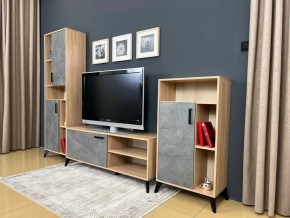 ОСКАР TRIO Гостиная (дуб золотой/каспий темный) в Невьянске - nevyansk.ok-mebel.com | фото 3