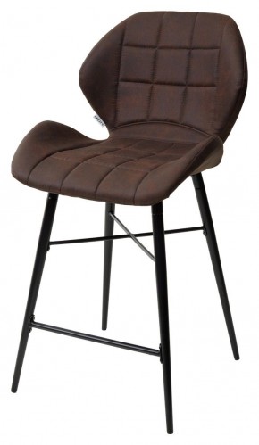 Полубарный стул MARCEL COWBOY-#800 темно-коричневый (H=65cm), ткань микрофибра М-City в Невьянске - nevyansk.ok-mebel.com | фото