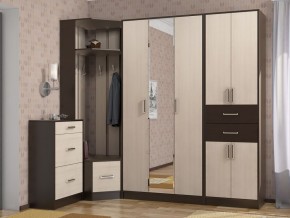 Прихожая ДИАНА-4 сек №10 (Венге/Дуб молочный) в Невьянске - nevyansk.ok-mebel.com | фото 3