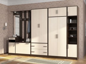 Прихожая ДИАНА-4 сек №3 (Венге/Дуб молочный) в Невьянске - nevyansk.ok-mebel.com | фото 3