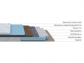 PROxSON Матрас Совенок (Cotton Little PROSON) 60x160 в Невьянске - nevyansk.ok-mebel.com | фото 2