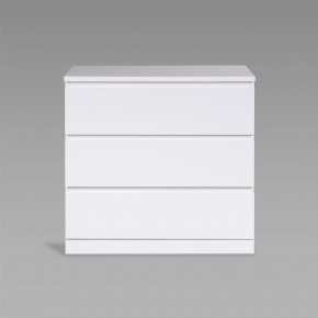 S01651 Варма Прайм 3 комод 80x77x48, белый в Невьянске - nevyansk.ok-mebel.com | фото 2