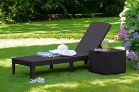 Шезлонг Джайпур (Jaipur Sun lounger) виски-коричневый в Невьянске - nevyansk.ok-mebel.com | фото 2