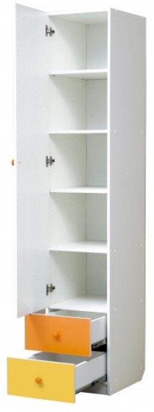Шкаф 1-но дверный с ящиками Радуга (400) в Невьянске - nevyansk.ok-mebel.com | фото 2