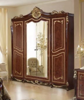 Шкаф 4-х дверный с зеркалами (19.144) Джоконда в Невьянске - nevyansk.ok-mebel.com | фото