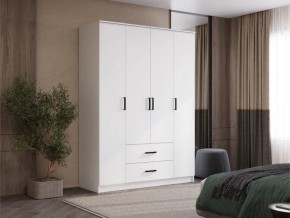 Шкаф 4-х створчатый Титан (белый) в Невьянске - nevyansk.ok-mebel.com | фото 5