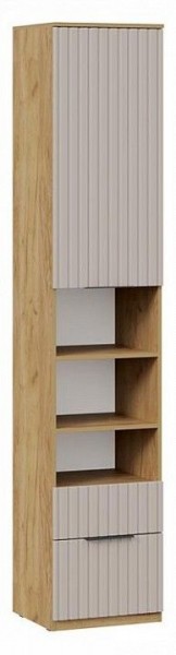 Шкаф комбинированный Хилтон Исп. 2 в Невьянске - nevyansk.ok-mebel.com | фото 2